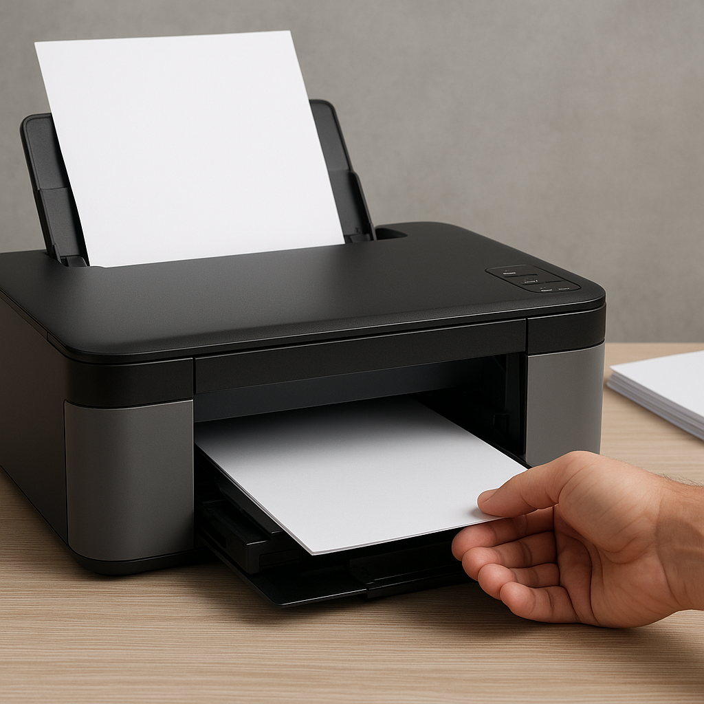 Drukarka nie pobiera papieru – co zrobić