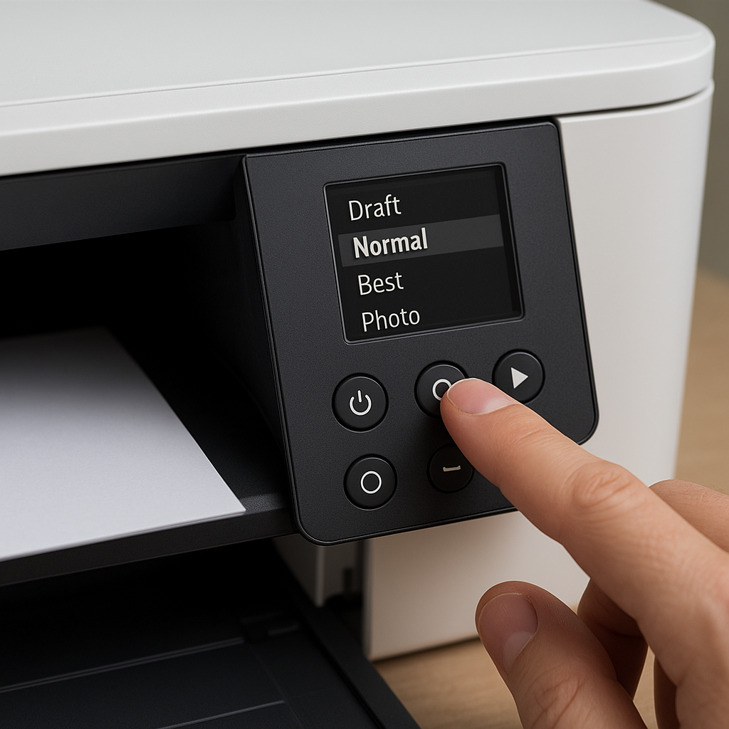 Jak ustawić jakość druku w drukarce