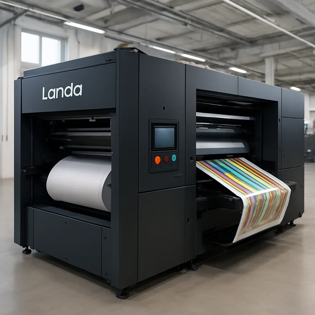 Landa W10P – druk nanograficzny