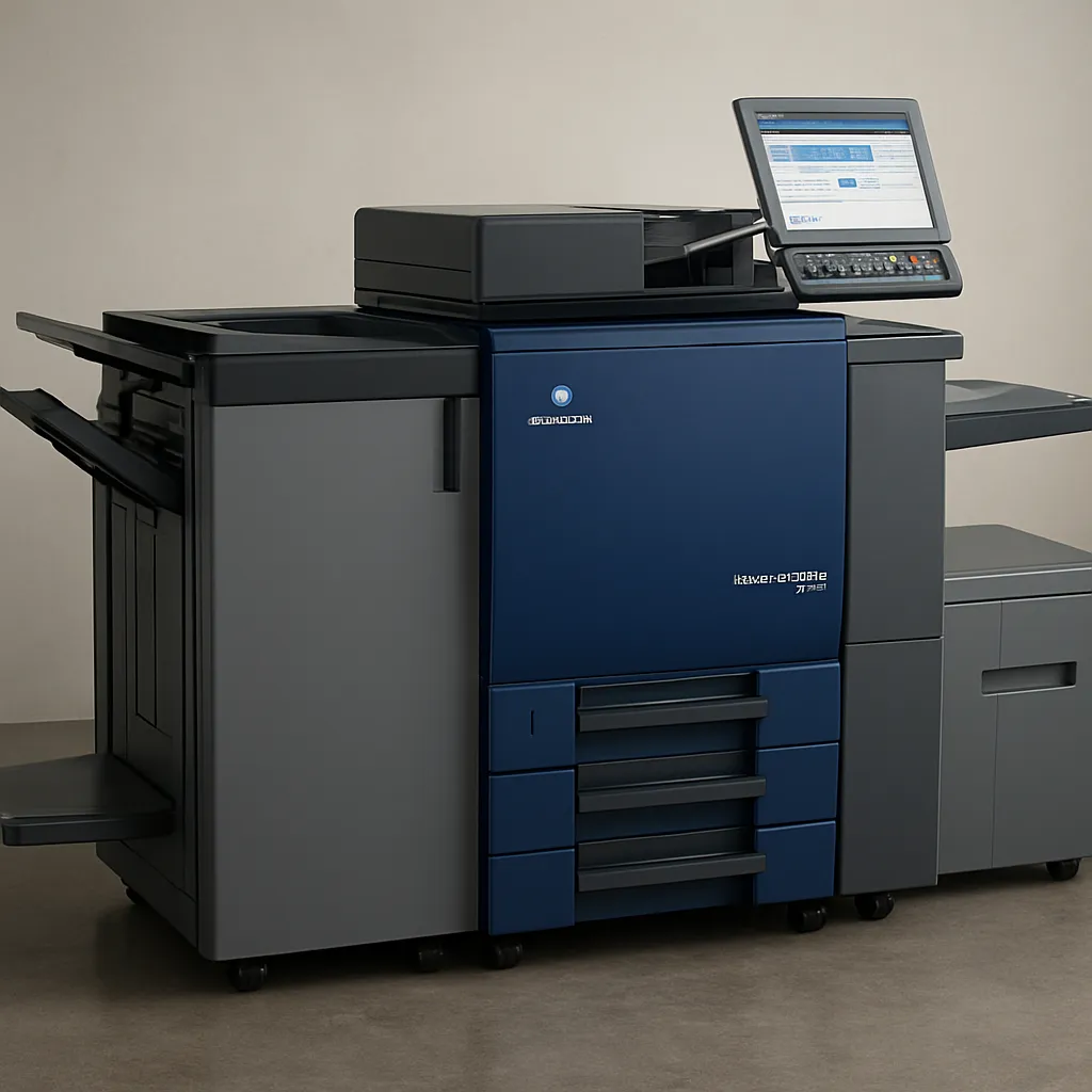 Konica Minolta AccurioPress C4070 – druk kolor – jaką wybrać