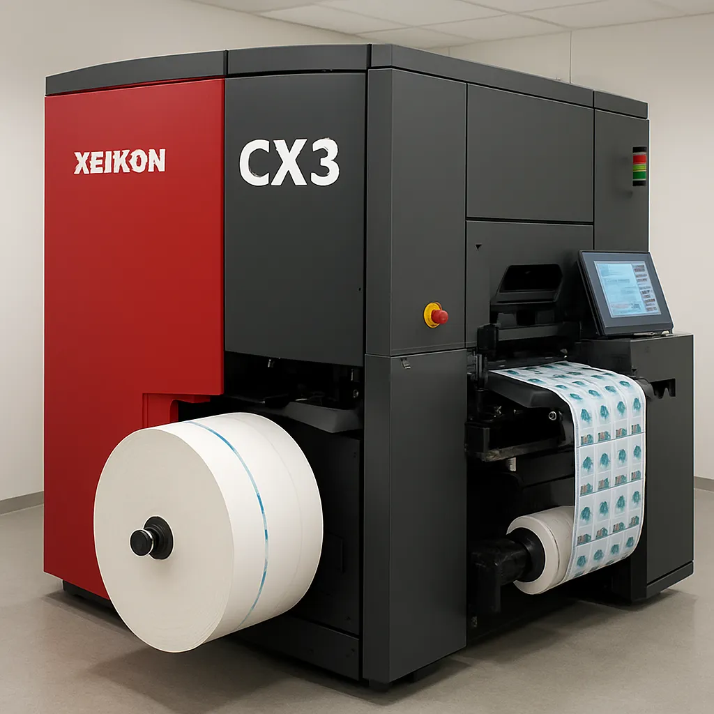 Xeikon CX3 – druk etykiet tonerem suchym – jaką wybrać